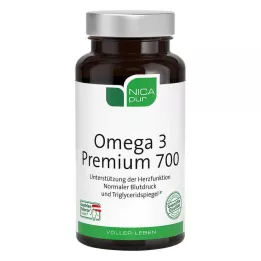 NICAPUR Omega-3 Premium 700 kapsulas, 60 kapsulas