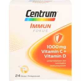 CENTRUM Focus Immune 1000 mg vitamīna C+D nūjiņas, 24 gab