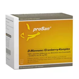 PROSAN D-mannozes un dzērveņu kompleksa kombinētais iepakojums, 2X30 gab