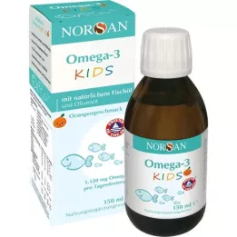 NORSAN Omega-3 Kids šķidrums, 150 ml