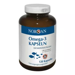 NORSAN Omega-3 kapsulas, 120 kapsulas