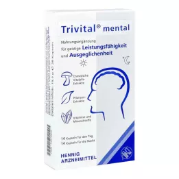 TRIVITAL garīgās kapsulas, 28 gab