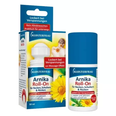 KLOSTERFRAU Arnika roll-on muguras plecu kakla, 50 ml