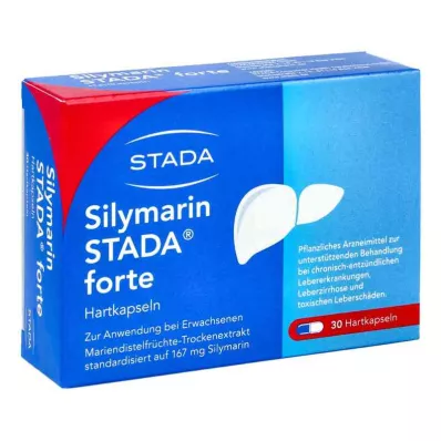 SILYMARIN STADA forte cietās kapsulas, 30 gab SILYMARIN STADA forte cietās kapsulas, 30 gab