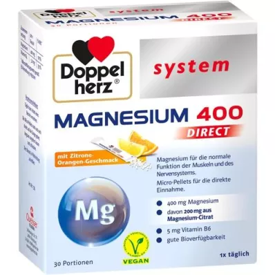 DOPPELHERZ Magnijs 400 DIRECT sistēmas granulas, 30 gab