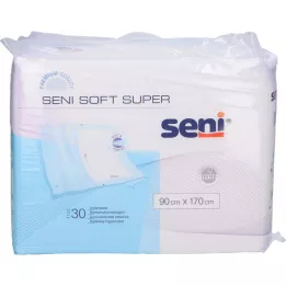 SENI Soft Super gultas aizsardzības spilventiņš 90x170 cm, 30 gab