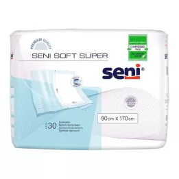 SENI Soft Super gultas aizsardzības spilventiņš 90x170 cm, 30 gab