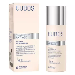 EUBOS HYALURON Day Repair plus krēms LSF 20, 50 ml
