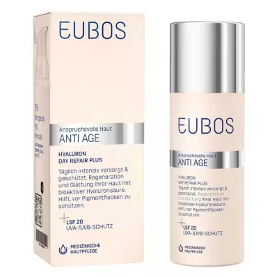 EUBOS HYALURON Day Repair plus krēms LSF 20, 50 ml