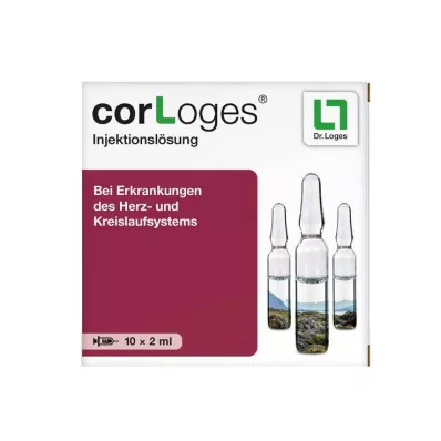 CORLOGES Injekcijas šķīduma ampulas, 10X2 ml CORLOGES Injekcijas šķīduma ampulas, 10X2 ml