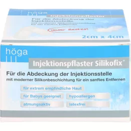 INJEKTIONSPFLASTER Silikofix 2x4 cm Höga, 100 gab