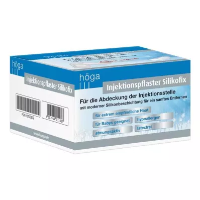 INJEKTIONSPFLASTER Silikofix 2x4 cm Höga, 100 gab