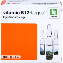 VITAMIN B12-LOGES Injekcijas šķīduma ampulas, 10X2 ml