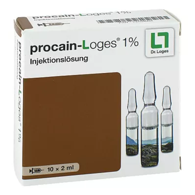 PROCAIN-Loges 1% šķīdums injekciju ampulas, 10X2 ml