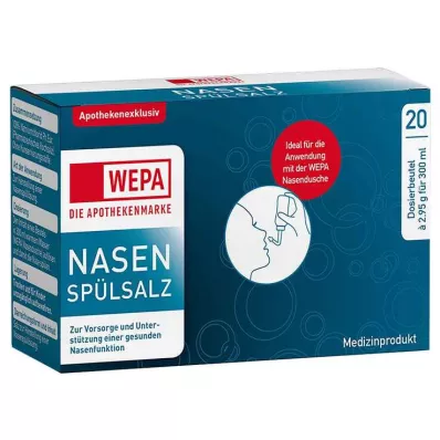 WEPA Sāls deguna skalošanai, 60X2,95 g