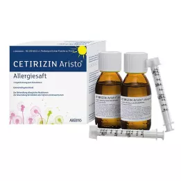 CETIRIZIN Aristo sula pret alerģiju 1 mg/ml šķīdums iekšķīgai lietošanai, 150 ml