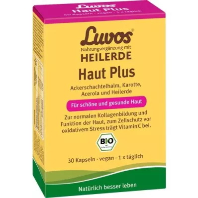 LUVOS Healing Earth Organic Skin Plus kapsulas, 30 kapsulas