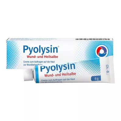 Pyolysin® brūču un dziedinošā ziede, 6 g Pyolysin® brūču un dziedinošā ziede, 6 g