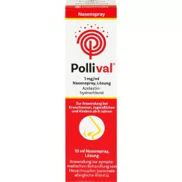 POLLIVAL 1 mg/ml deguna aerosola šķīdums, 10 ml