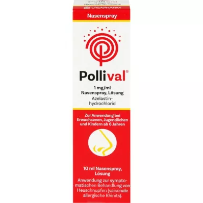 POLLIVAL 1 mg/ml deguna aerosola šķīdums, 10 ml