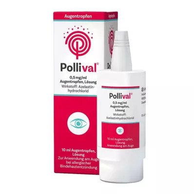 Pollival acu pilieni ar azelastīnu, 10 ml
