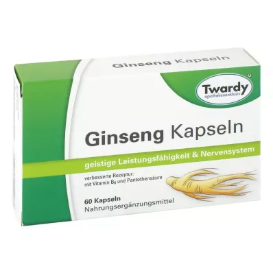 Žeņšeņa kapsulas, 60 gab Žeņšeņa kapsulas, 60 gab