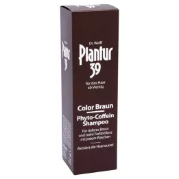 PLANTUR 39 Krāsains Braun Phyto-Caffeine šampūns, 250 ml