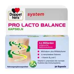 DOPPELHERZ Pro Lacto Balance sistēmas kapsulas, 30 gab