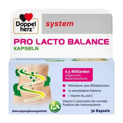 Doppelherz system Pro Lacto Balance kapsulas, 30 gab