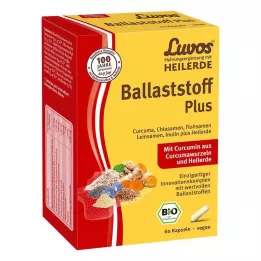 LUVOS Healing Earth Organic Fibre Plus kapsulas, 60 kapsulas