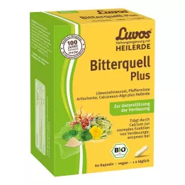 LUVOS Healing Earth Organic Bitter Spring Plus kapsulas, 60 kapsulas