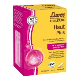 LUVOS Healing Earth Organic Skin Plus kapsulas, 60 kapsulas