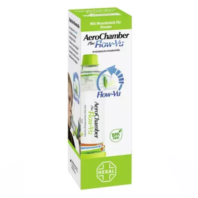 AEROCHAMBER Bērniem ar iemuti bērniem no 5 gadu vecuma, zaļš, 1 gab AEROCHAMBER Bērniem ar iemuti bērniem no 5 gadu vecuma, zaļš, 1 gab