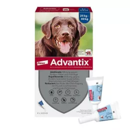 ADVANTIX Patch-on šķīdums sunim 25-40 kg, 4X4,0 ml