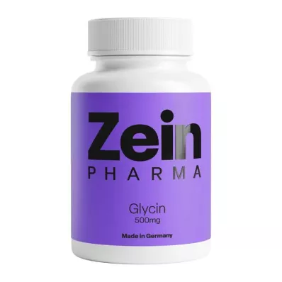 GLYCIN 500 mg veg.HPMC kapsulās ZeinPharma, 120 kapsulas GLYCIN 500 mg veg.HPMC kapsulās ZeinPharma, 120 kapsulas