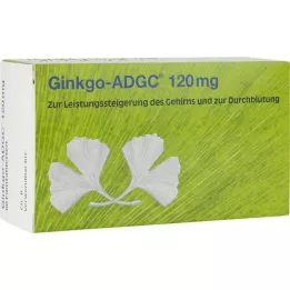 GINKGO ADGC 120 mg apvalkotās tabletes, 60 gab