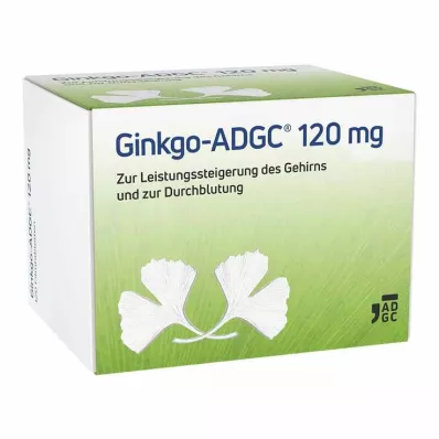 GINKGO ADGC 120 mg apvalkotās tabletes, 120 gab