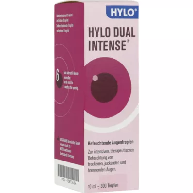 HYLO DUAL intensīvi acu pilieni, 10 ml