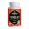 B12 vitamīns 1000 µg liela deva + B9 + B6 vegānas tabletes, 180 gab