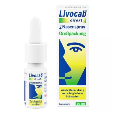Livocab tiešais deguna aerosols pret alerģijām, 10 ml