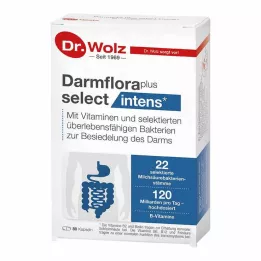DARMFLORA plus izvēlieties intensīvās kapsulas, 80 gab