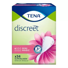 TENA LADY Diskrēti spilventiņi mini magic, 34 gab