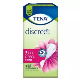 TENA LADY Diskrēti spilventiņi ultra mini, 28 gab