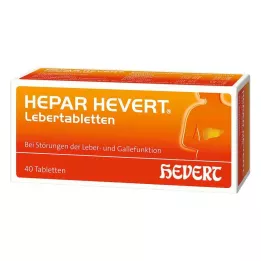 HEPAR HEVERT Aknu tabletes, 40 gab