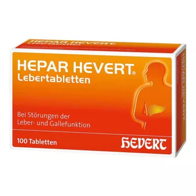 HEPAR HEVERT Aknu tabletes, 100 gab
