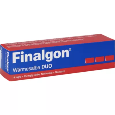 FINALGON Sildošā ziede DUO 4 mg/g + 25 mg/g, 20 g