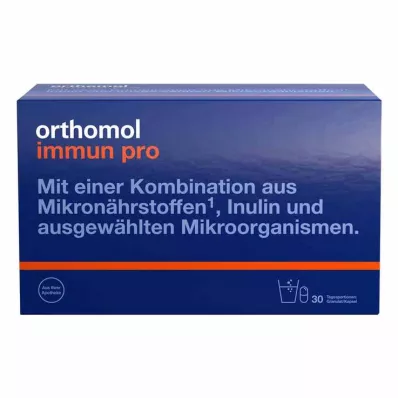ORTHOMOL Immune pro granulas/kapsulas kombipack, 30 gab