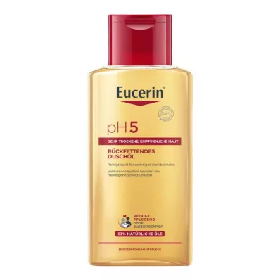 Eucerin pH5 dušas eļļa jutīgai ādai, 200 ml Eucerin pH5 dušas eļļa jutīgai ādai, 200 ml