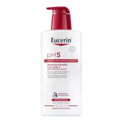 EUCERIN pH5 losjons F jutīgai ādai ar sūkni, 400 ml EUCERIN pH5 losjons F jutīgai ādai ar sūkni, 400 ml