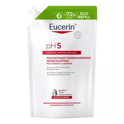 Eucerin pH5 mazgāšanas losjons jutīgai ādai, 750 ml